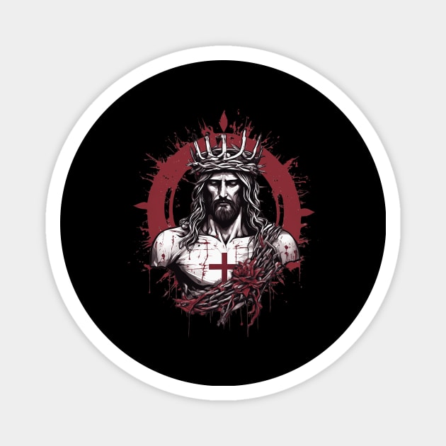 Jesus Christ the Way the Truth and the Life Magnet by animegirlnft